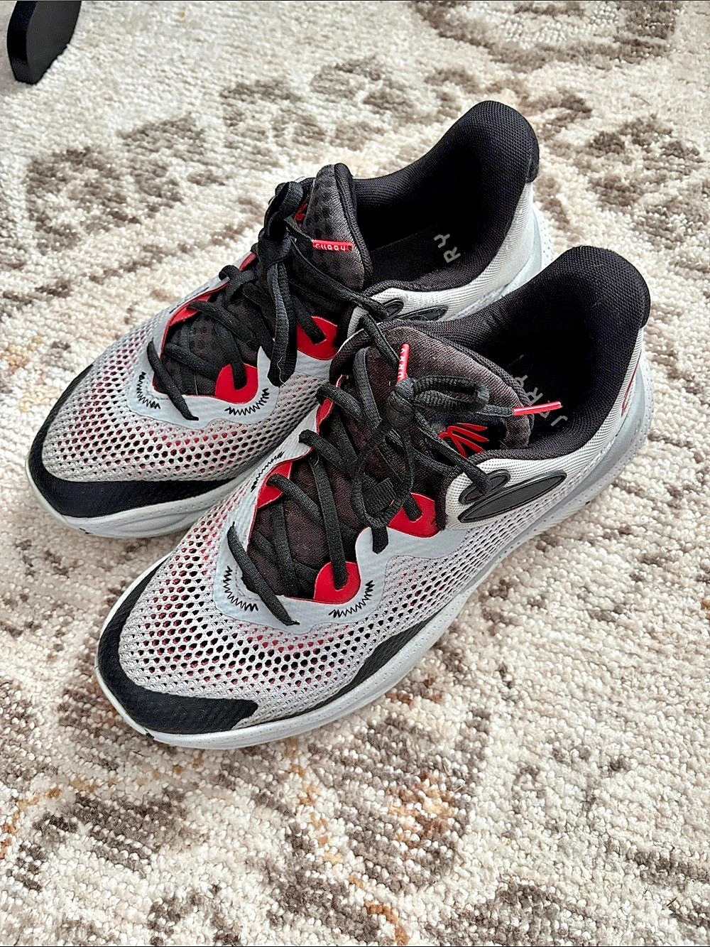 Under Armour Curry 11 Men's Basketball Shoes Gray Black US 11.5